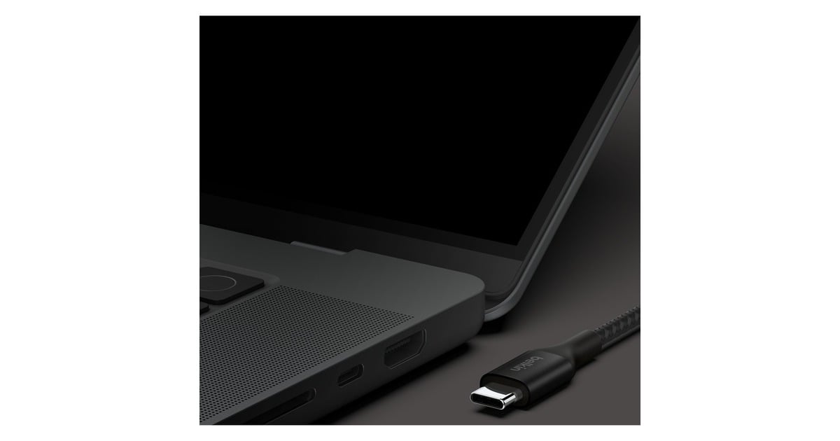 BelkinBoostCharge USB-C > USB-C kabel  (Zwart, 1 meter, 240 W)