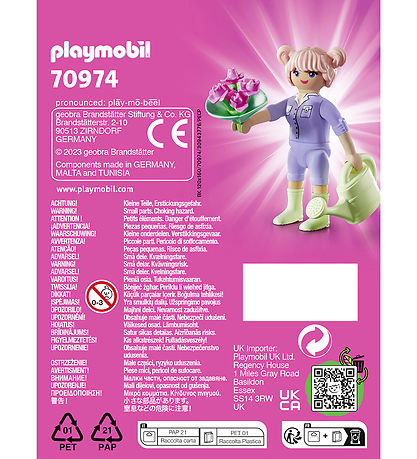 Playmobil Playmo-Friends - Blåmsterhandler - 70974 - 10 Dele