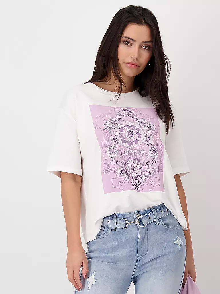 MONARI T-Shirt  creme
