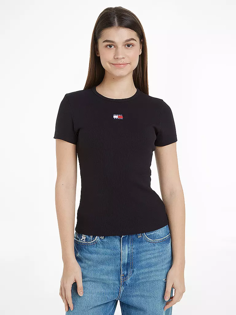 TOMMY JEANS T-Shirt  schwarz