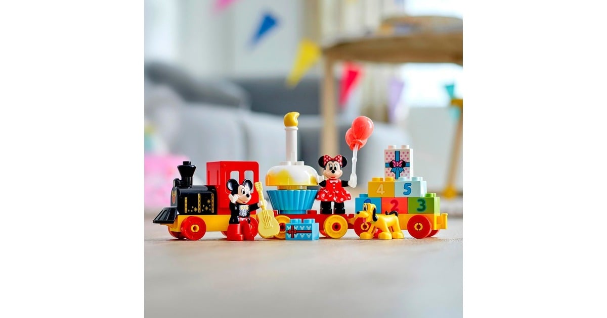 LEGODUPLO - Mickey & Minnie verjaardagstrein Constructiespeelgoed  (10941)
