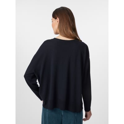 Damenpullover Oversize, Dunkelblau