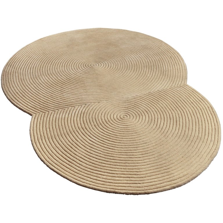 Bolia Zen Rounded vloerkleed 175x240 beige