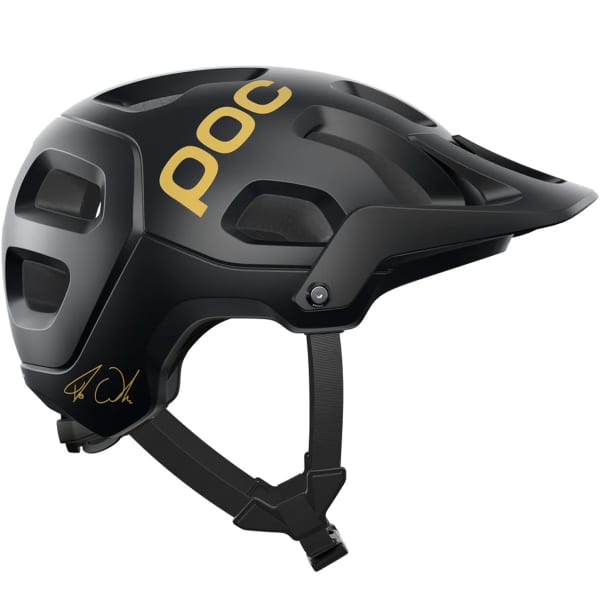 Casque VTT POC TECTAL FABIO ED. URANIUM BLACK MATT/GOLD