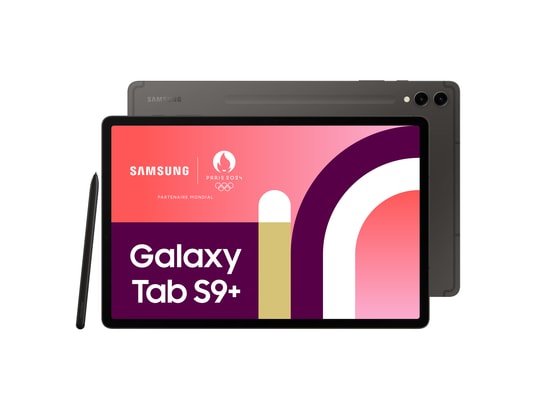 SAMSUNG - Tablette tactile Galaxy Tab S9+ 12.4'' Wifi 256 Go Anthracite