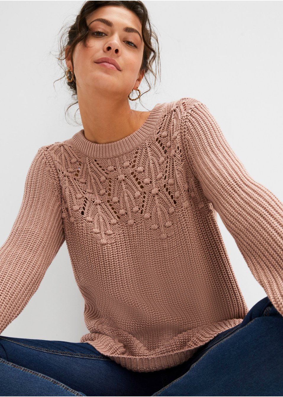 Pull ajouré
