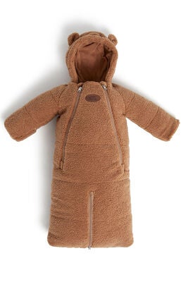 Petite Chérie Blanche Vognpose 2-i-1 Teddy, Mocha Mousse