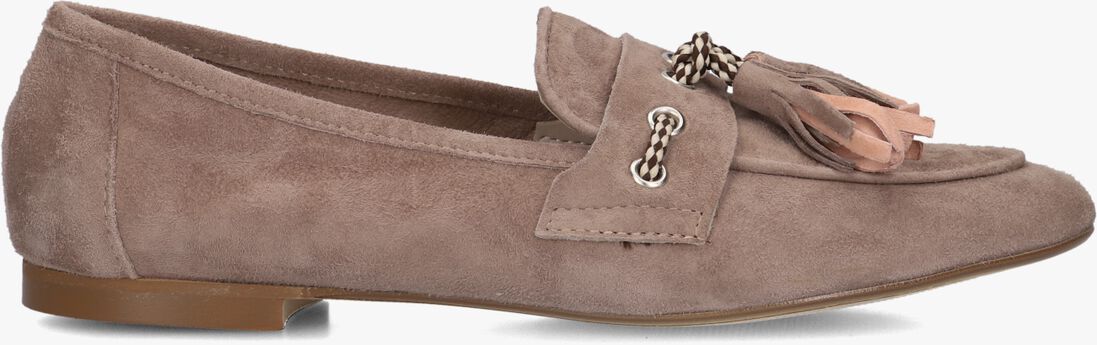 taupe stefano lauran loafers atena
