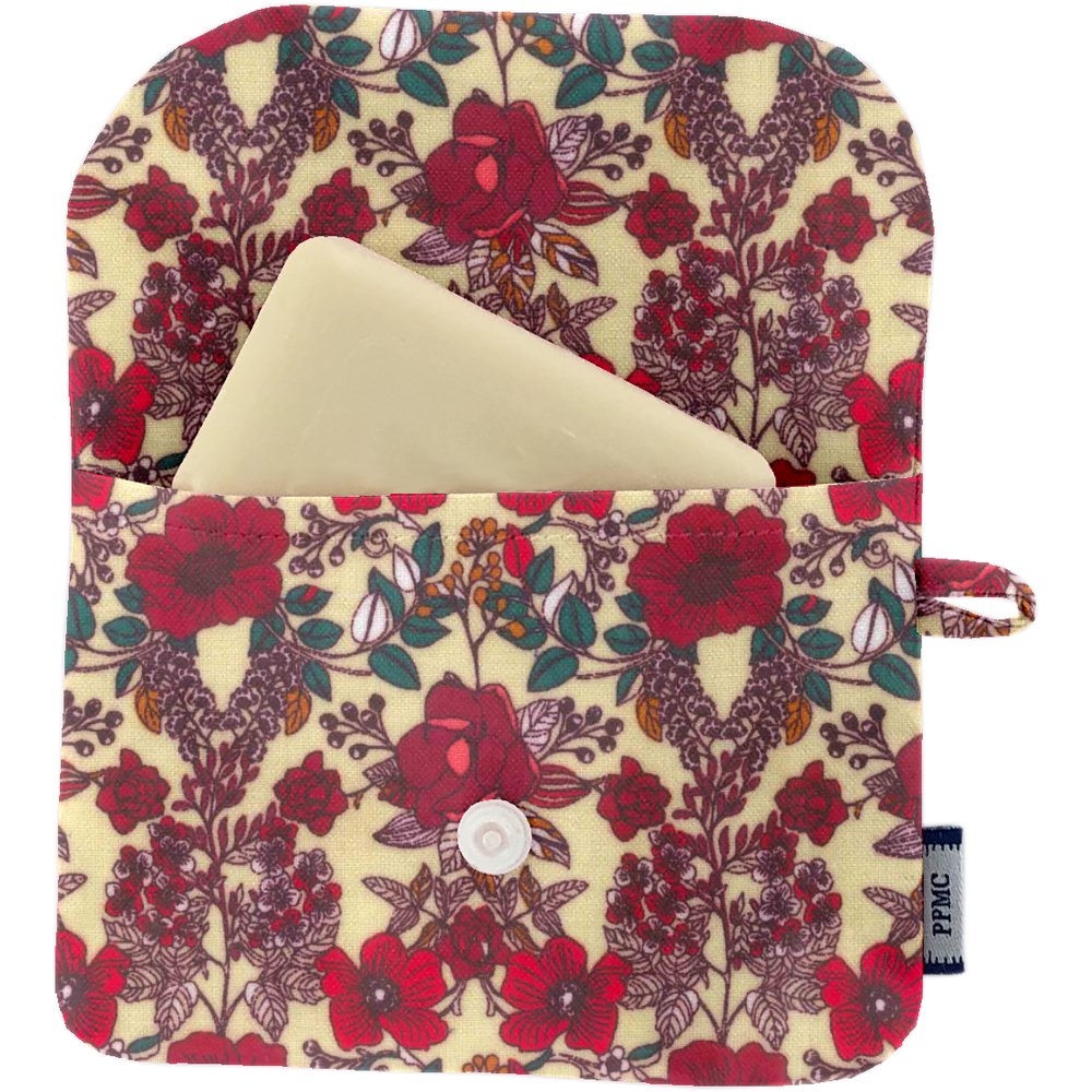 Pochette Savon Coquelicot