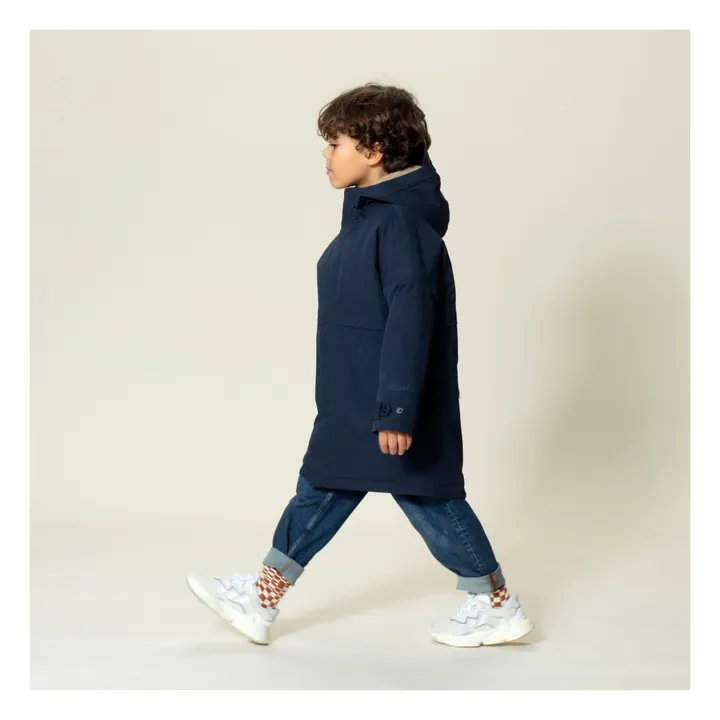 Gosoaky Parka Fourrée Desert Fox | Bleu nuit