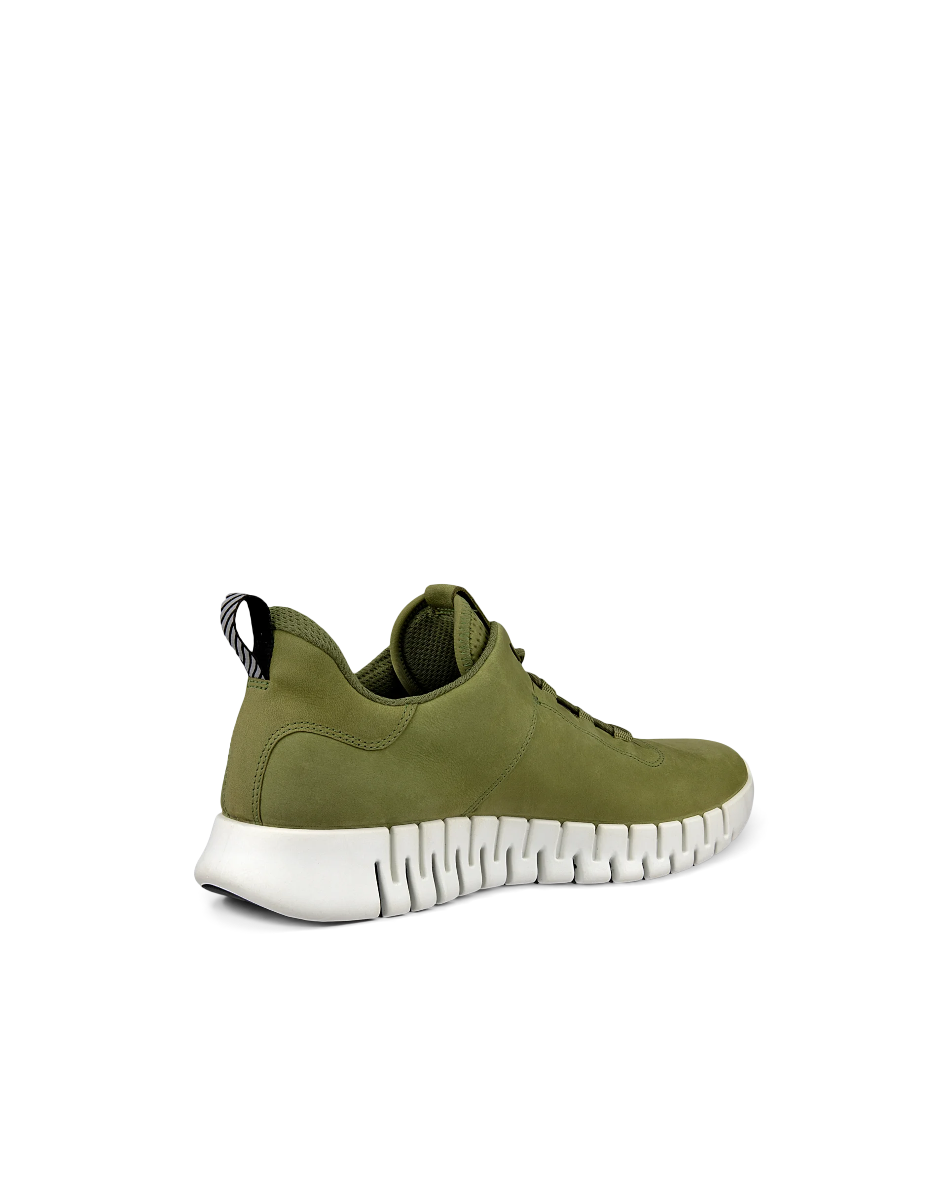 ECCO GRUUV M Herren Sneaker aus Nubukleder Grün