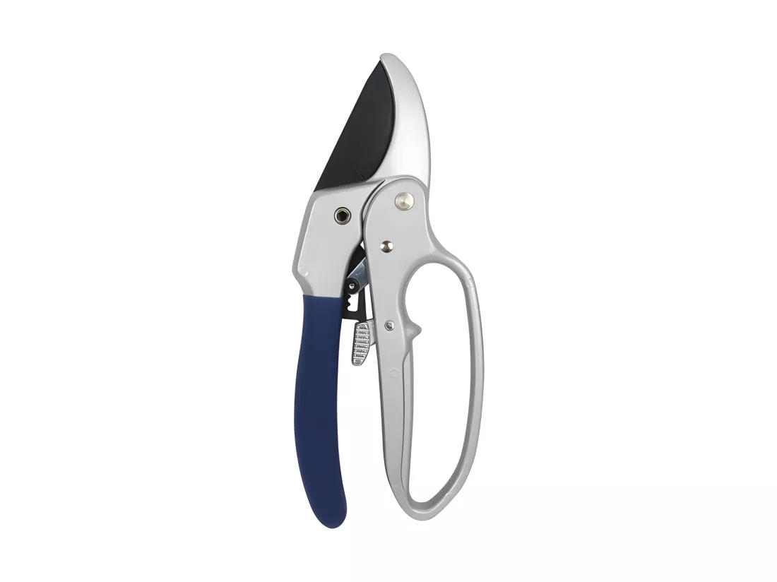 Sécateur à crémaillère 20cm Spear & Jackson - Lame frottante pour une coupe nette et précise jusqu'à 20mm de diamètre