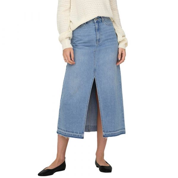 Jdy Bella Denim Skirt Azul XL Mulher