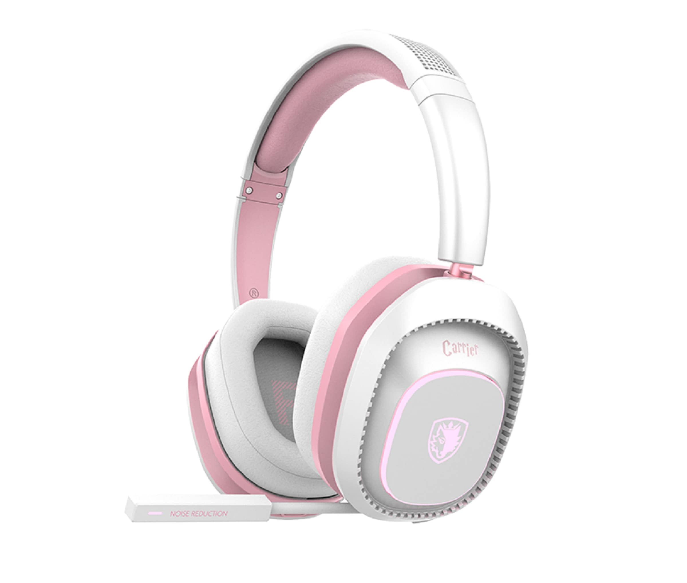 Sades Gaming-Headset »Carrier SA-203« Rauschunterdrückung kabellos, Stereo, Over Ear, Bluetooth 5.0, 2,4G, 3,5 mm