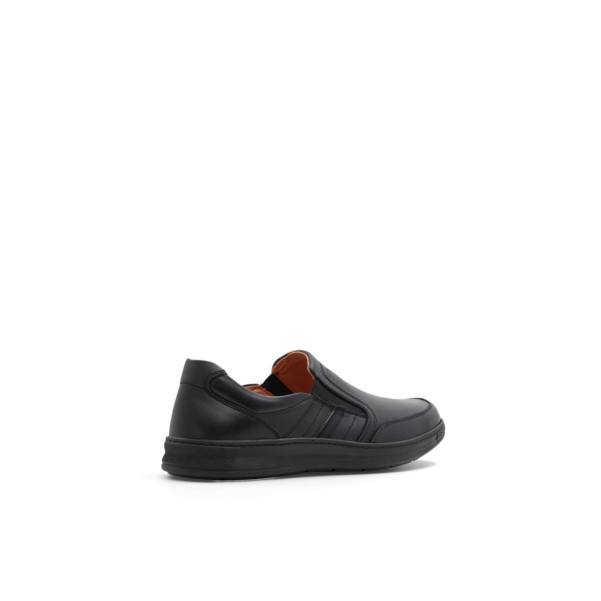 SOFT WALK-Pietrosul-Mocassins Chaussures Décontractées - Talon plat - Noir/Noir