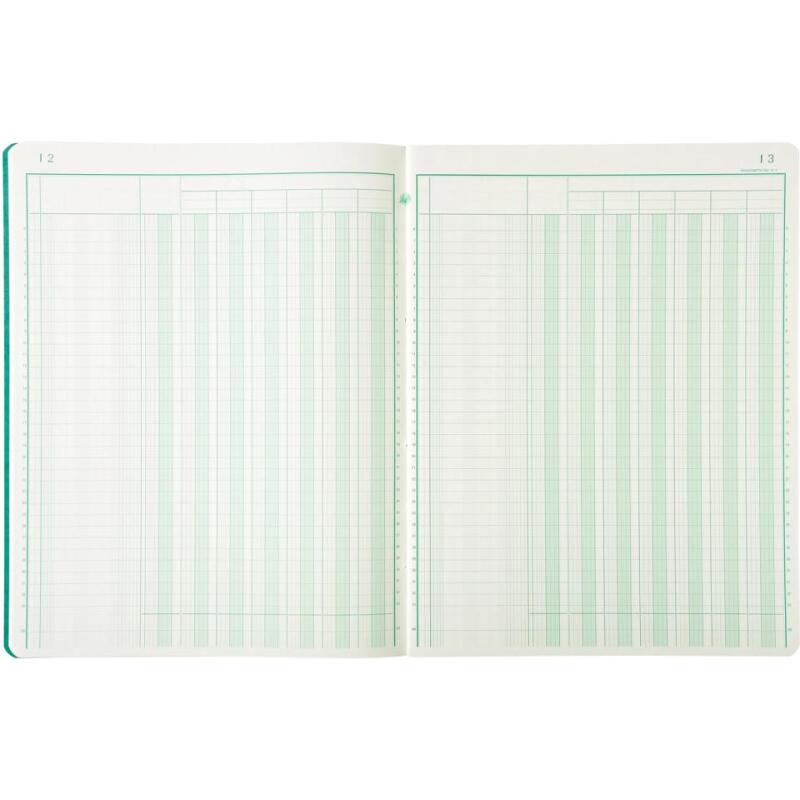 Piqûre 32x25cm 7 colonnes sur 1 page 33 lignes 80 pages