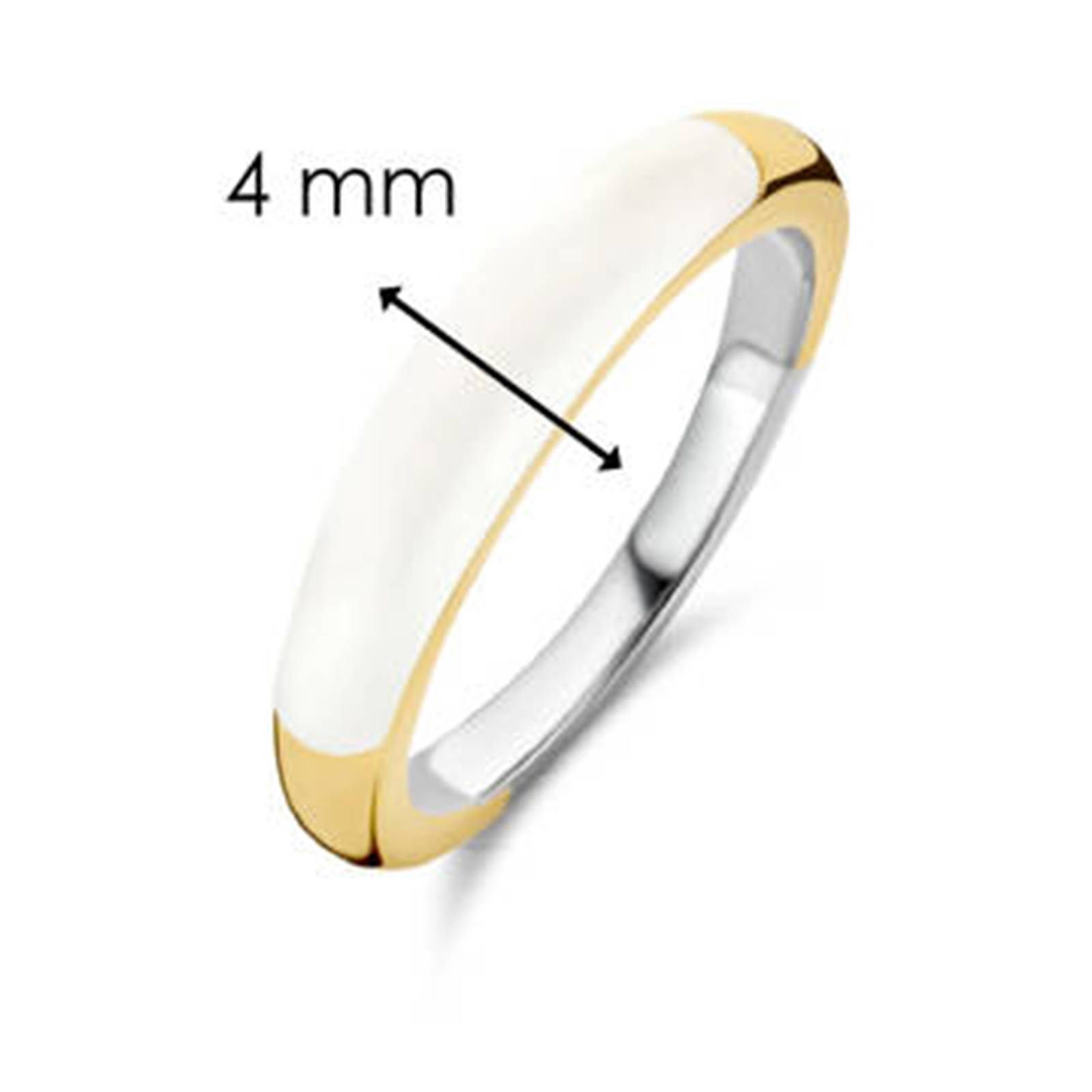 Ti Sento - Milano vergulde ring 12230WA