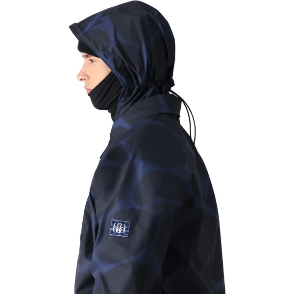 Veste snowboard 686 MENS DOJO JACKET BLUE AIRBRUSH