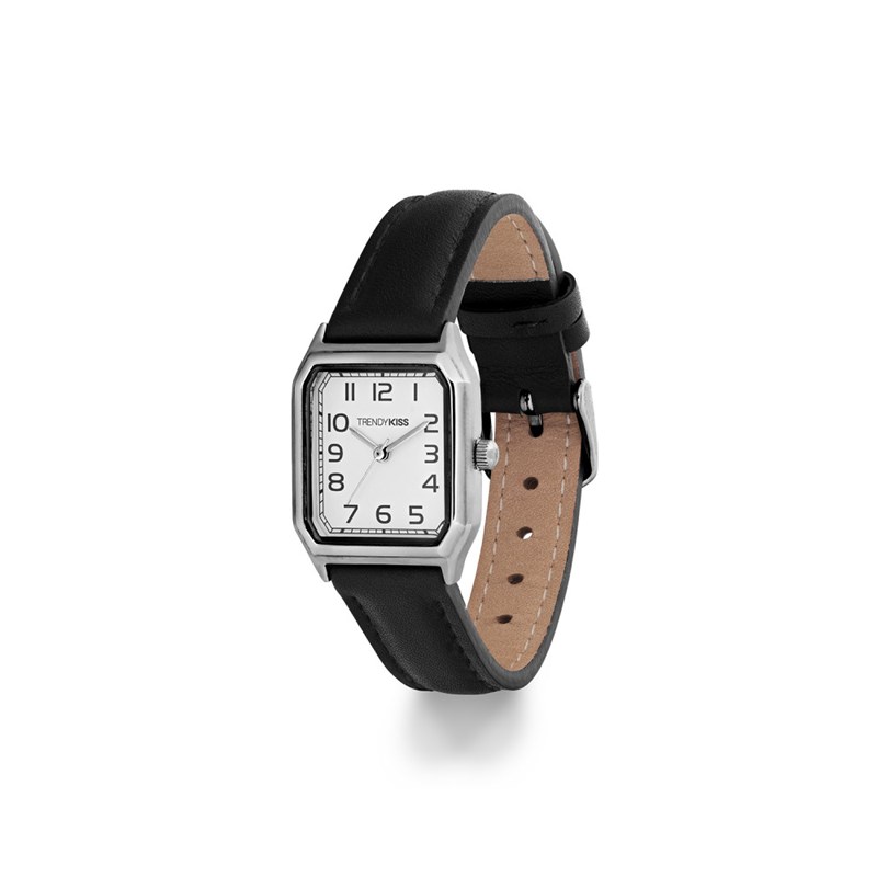 Montre femme analogique Trendy Kiss - Bracelet cuir véritable de vachette - Eugénie
