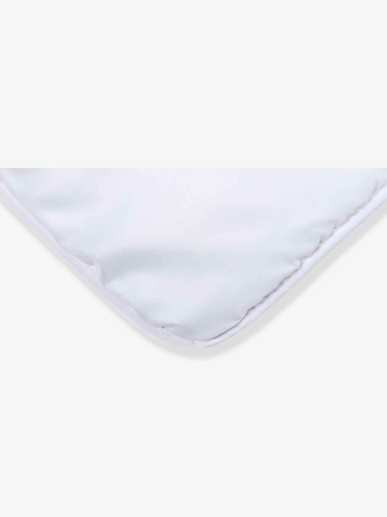My Little Nordic Baby Infantil Antiácaro 75 x 120 cm Mon P'tit Lit Branco Claro Liso
