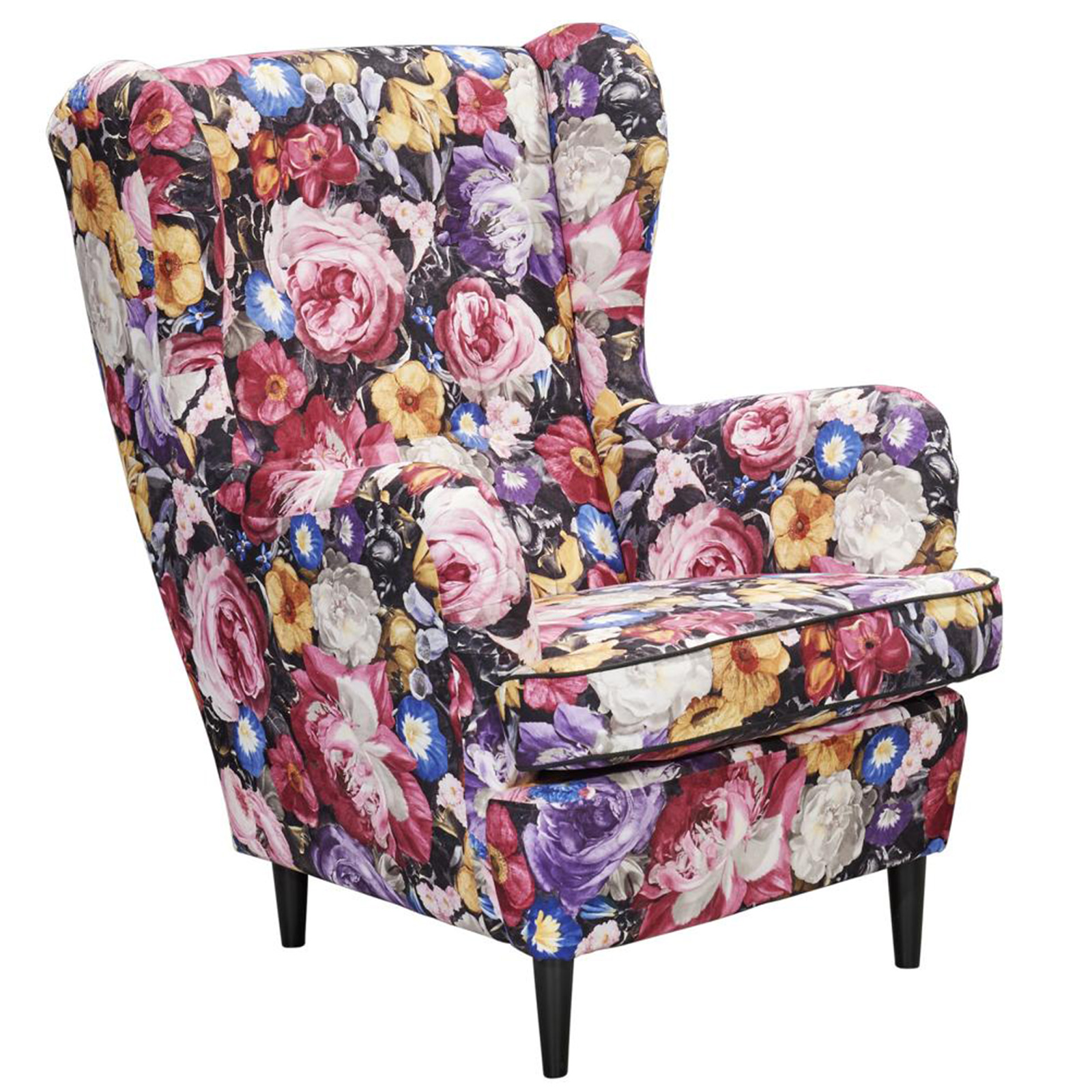 Ohrensessel - rose - 102 cm hoch