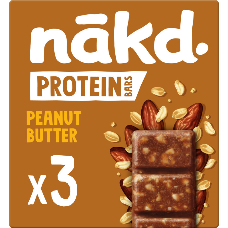 Nakd. Protein bars peanut butter