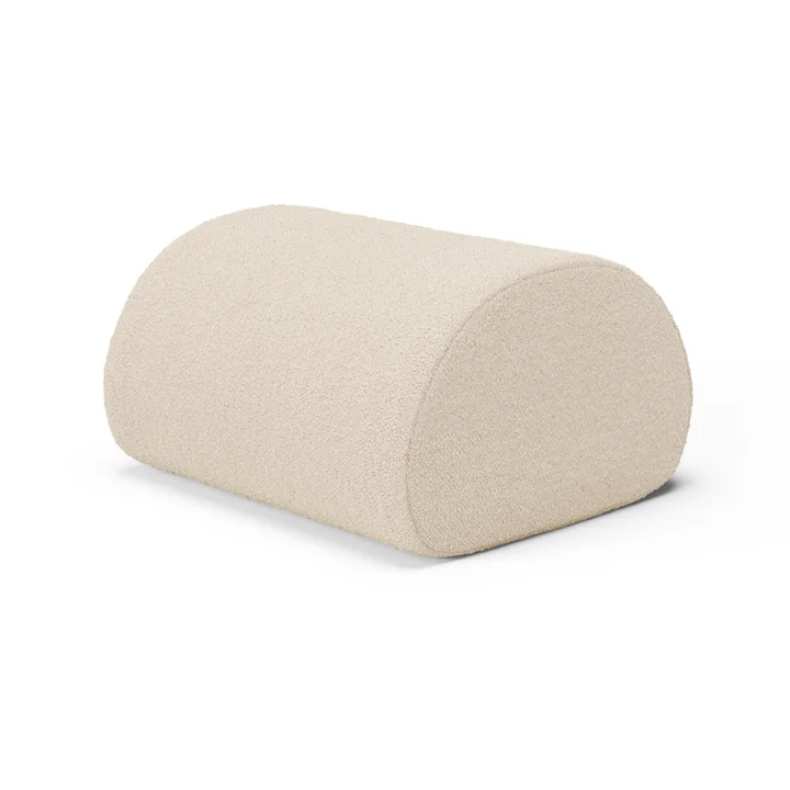 Ferm Living - Rouli Pouf, off-white (Pure Bouclé)