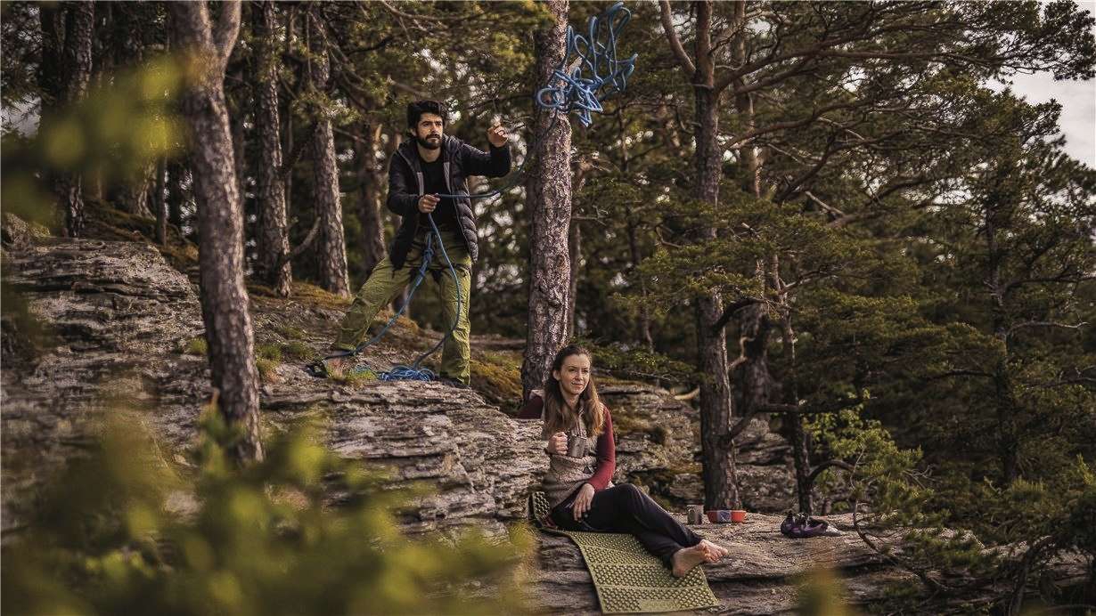 Robens Selbstaufblasbare Matte ZigZag Slumber grün