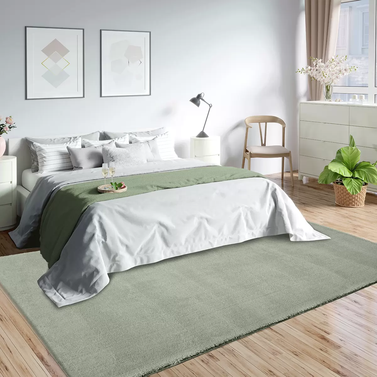 Teppich Loft grün