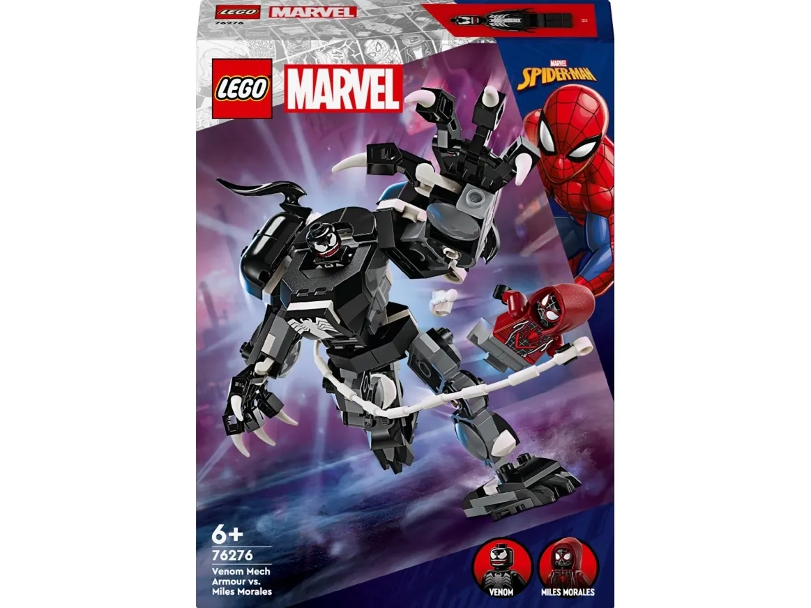 LEGO Super Heroes 76276 Venom-kamprobot mod Miles Morales