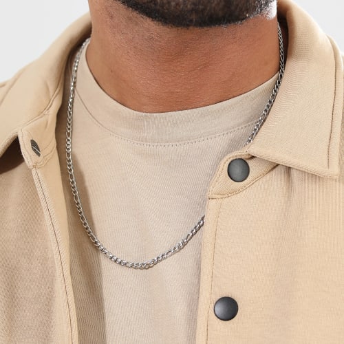 Collier Maille Figaro 3.5mm Argenté