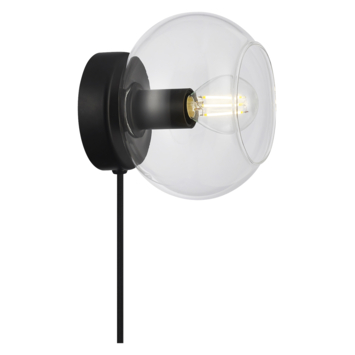 KARWEI wandspot Ferry E14 zwart