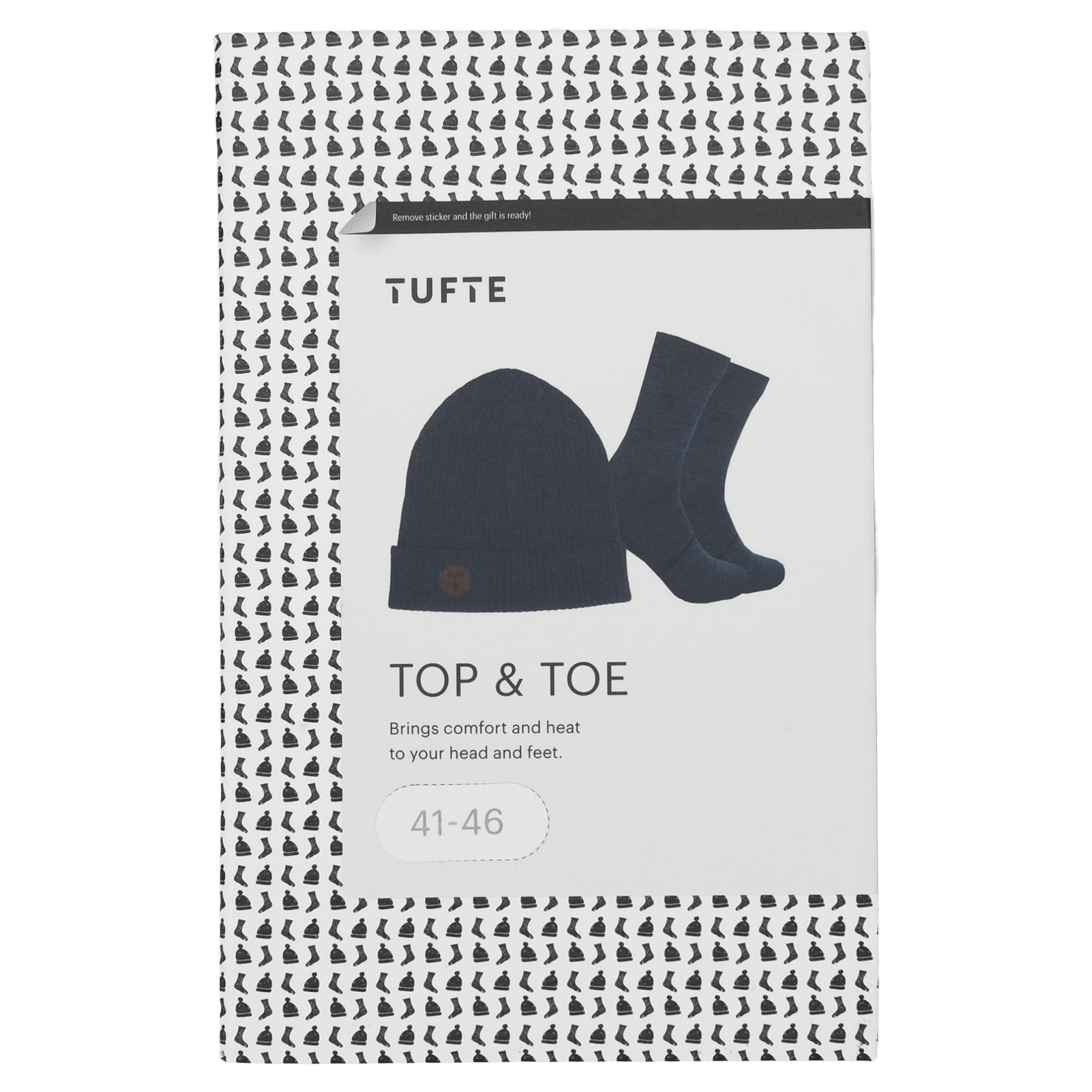 Tufte Tufte Top & Toe Giftbox - Lue, pannebånd og hals