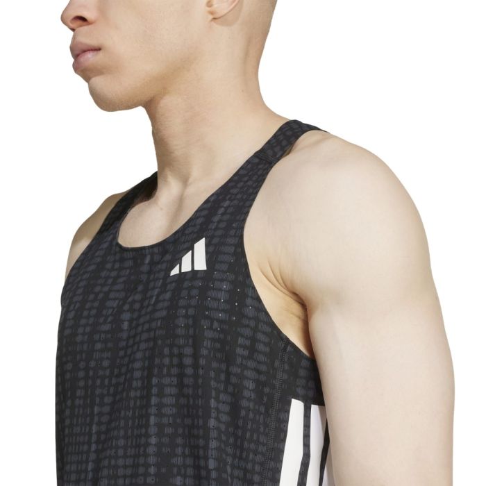 adidas Herre Singletter Adizero Singlet Sort
