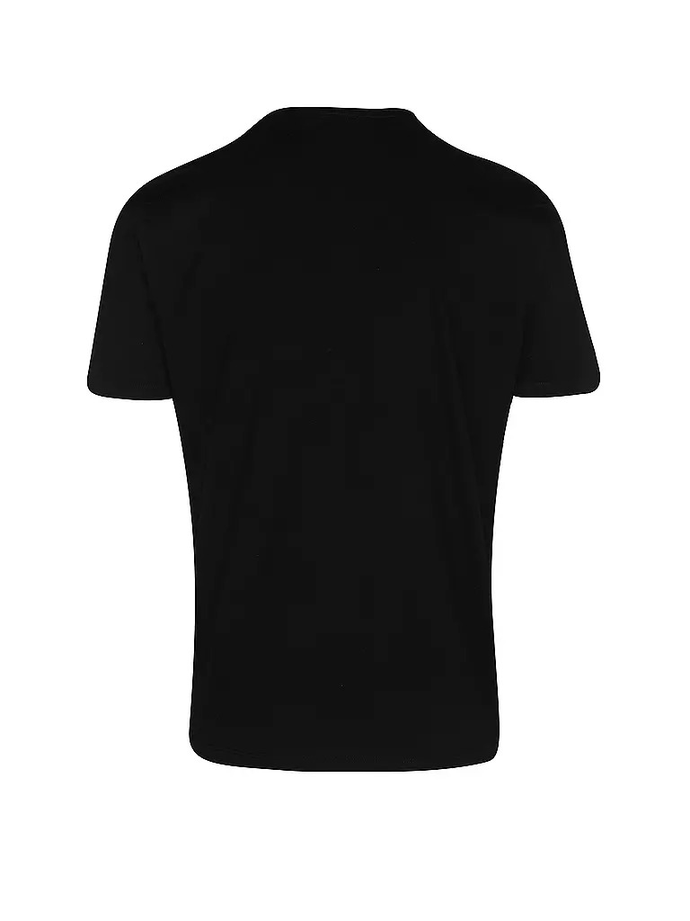SELECTED T-Shirt SLHPIMA ASK JOE schwarz