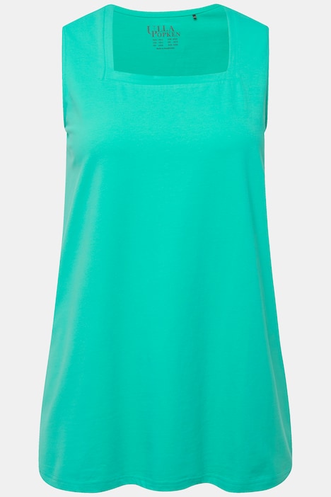 Longtop, Classic Fit, Carree-Ausschnitt, ärmellos