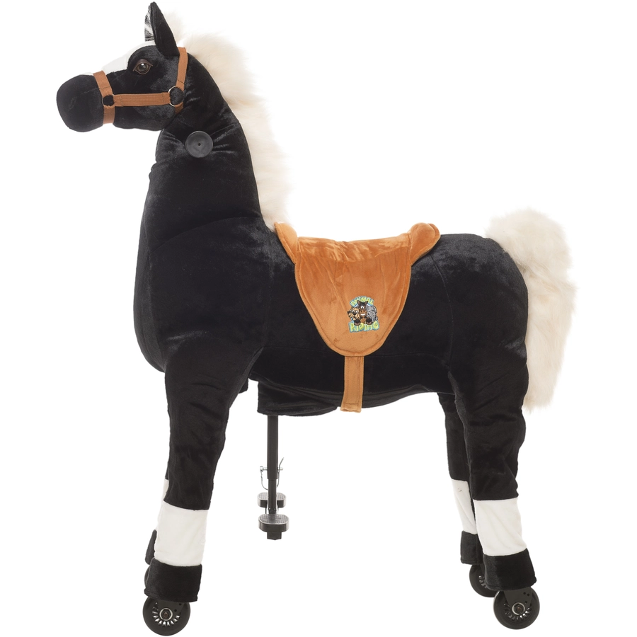 Animal Riding Reittier Pferd Maharadscha XL Schwarz Schwarz