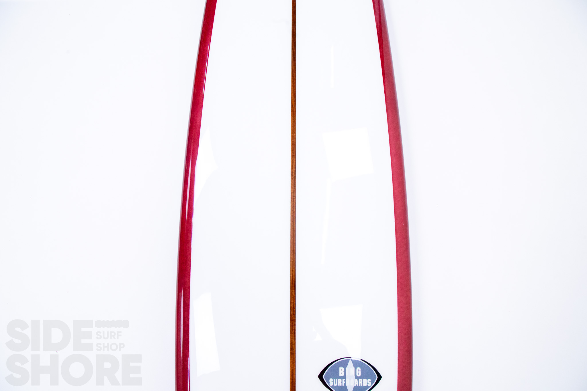 Bing Surfboards California Pintail Type 2 - Tint Burgundy   Volan   Polish - 9'2 x 22.67