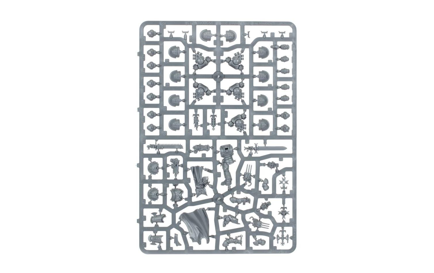 Figurenset Warhammer 40.000 Black Templars SchwertbrüderWarhammer 40.000 Black Templars Sword Brethren