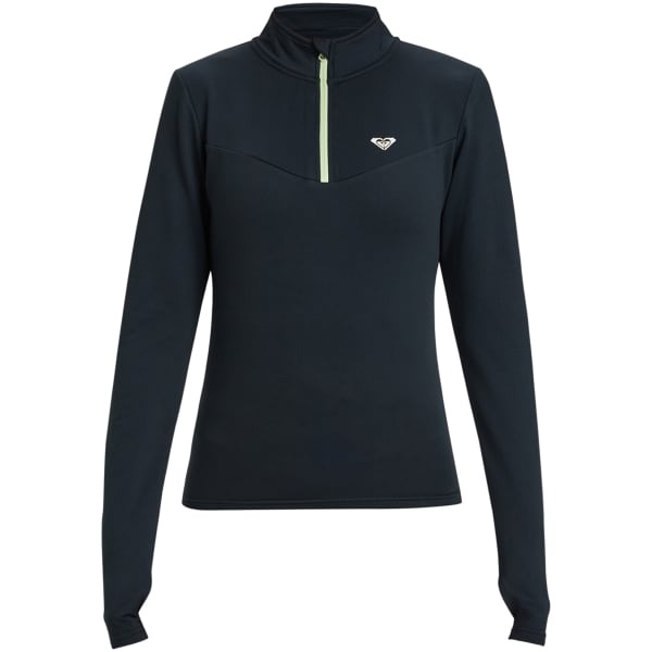 T-shirt running ROXY WOW MOVE ZIP ANTHRACITE