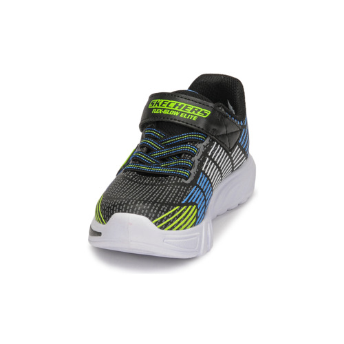Skechers - FLEX-GLOW ELITE Negro / Azul / Led
