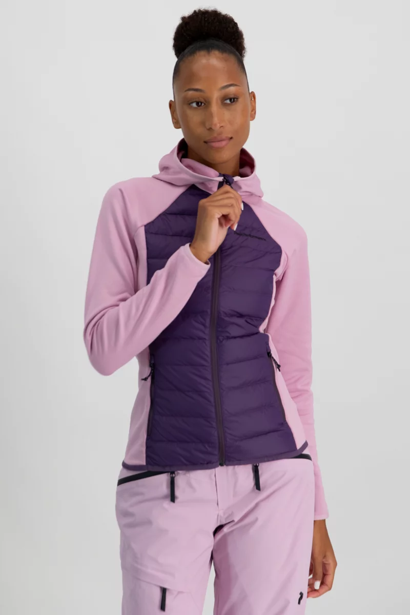 PEAK PERFORMANCE Down Hybrid Hood Damen Daunenjacke