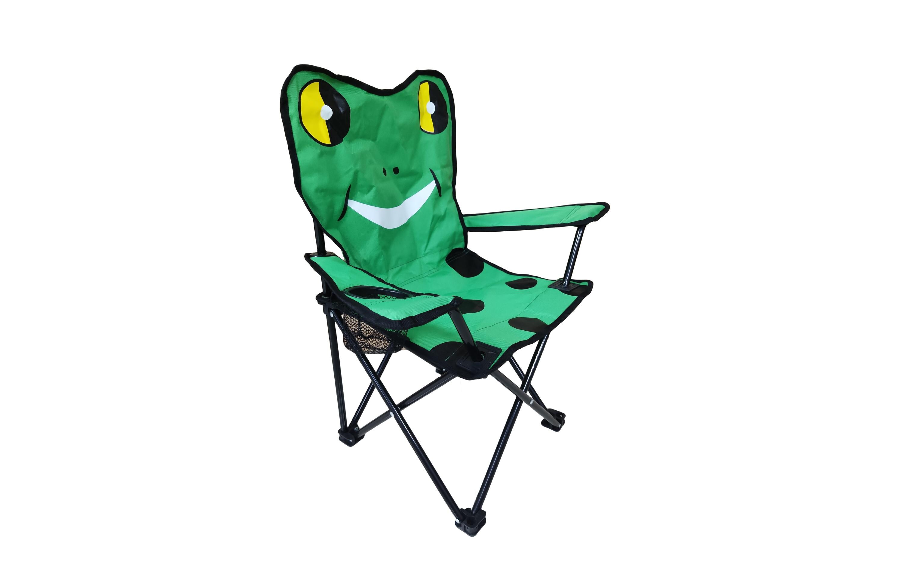 Campingstuhl FroschKinderstuhl mit Tiermotiv