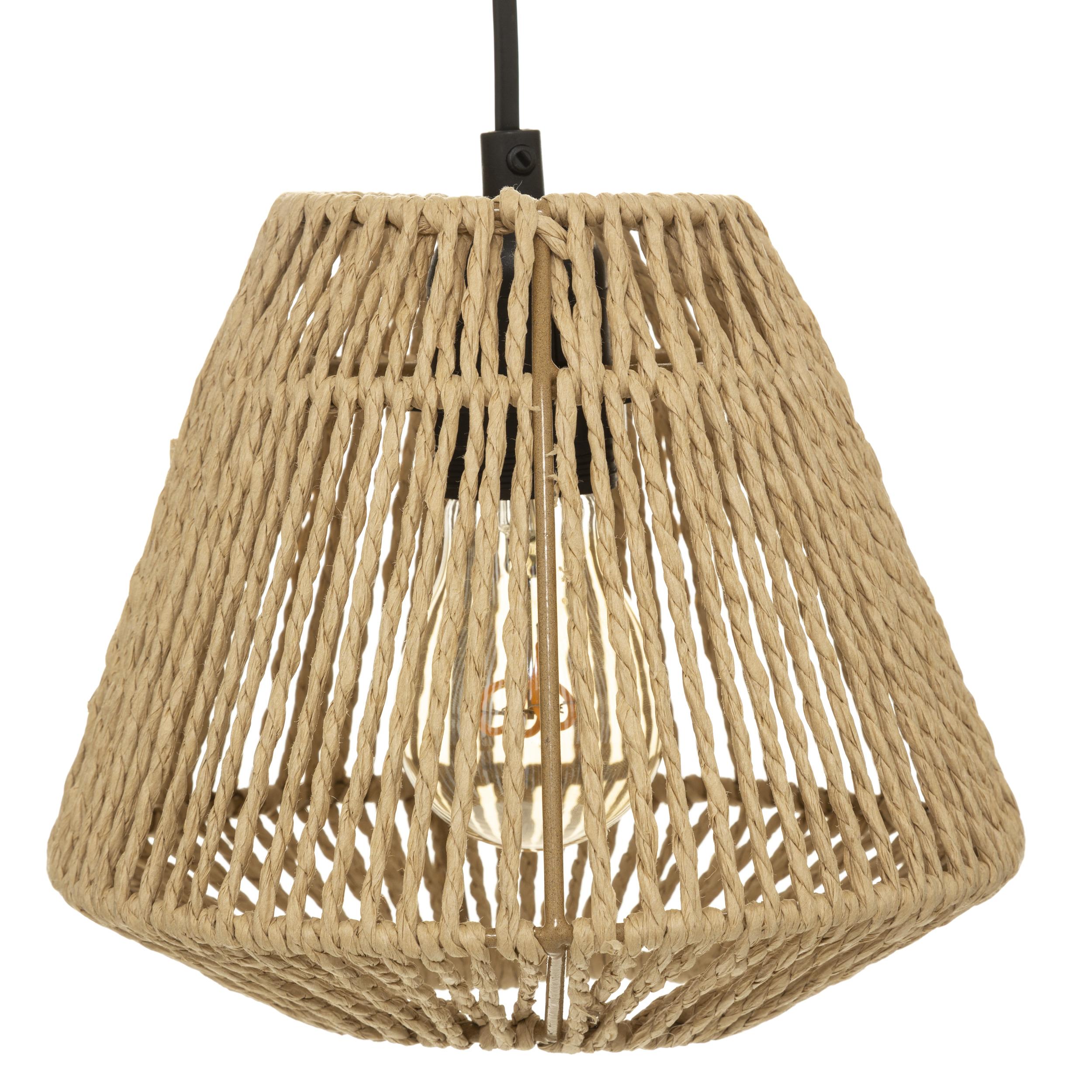 SUSPENSION X3 CORDE JILY NATUREL D.20CM