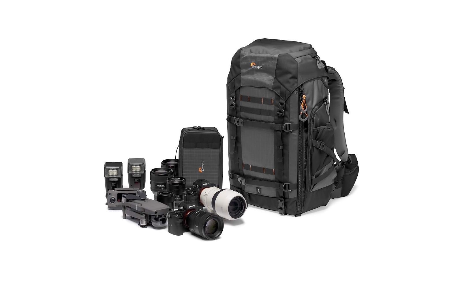 Fotorucksack Pro Trekker BP 550 AW II (GRL)<br>Profi-Fotografenrucksack, der die Ausrüstung im Handgepäckformat organisieren und schützen kann