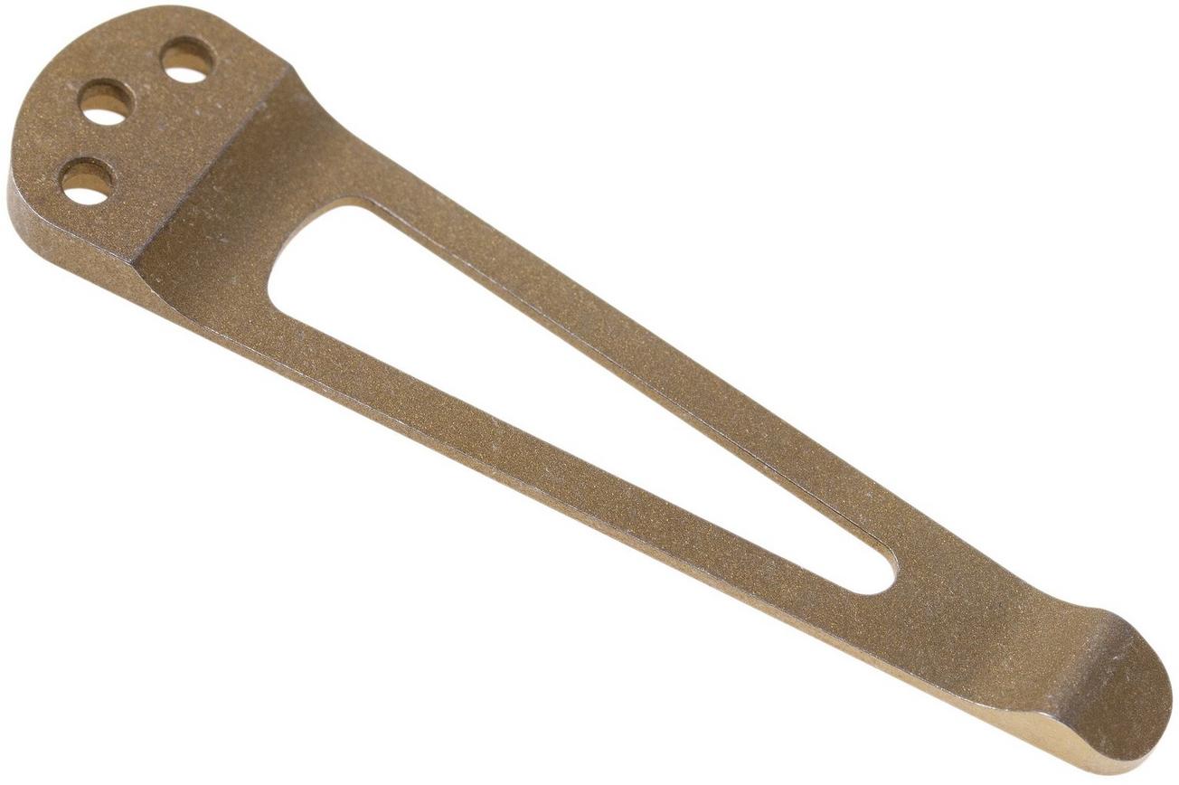 Daily Customs 3H Pocketclip Window, Rusty Titanium P10012533