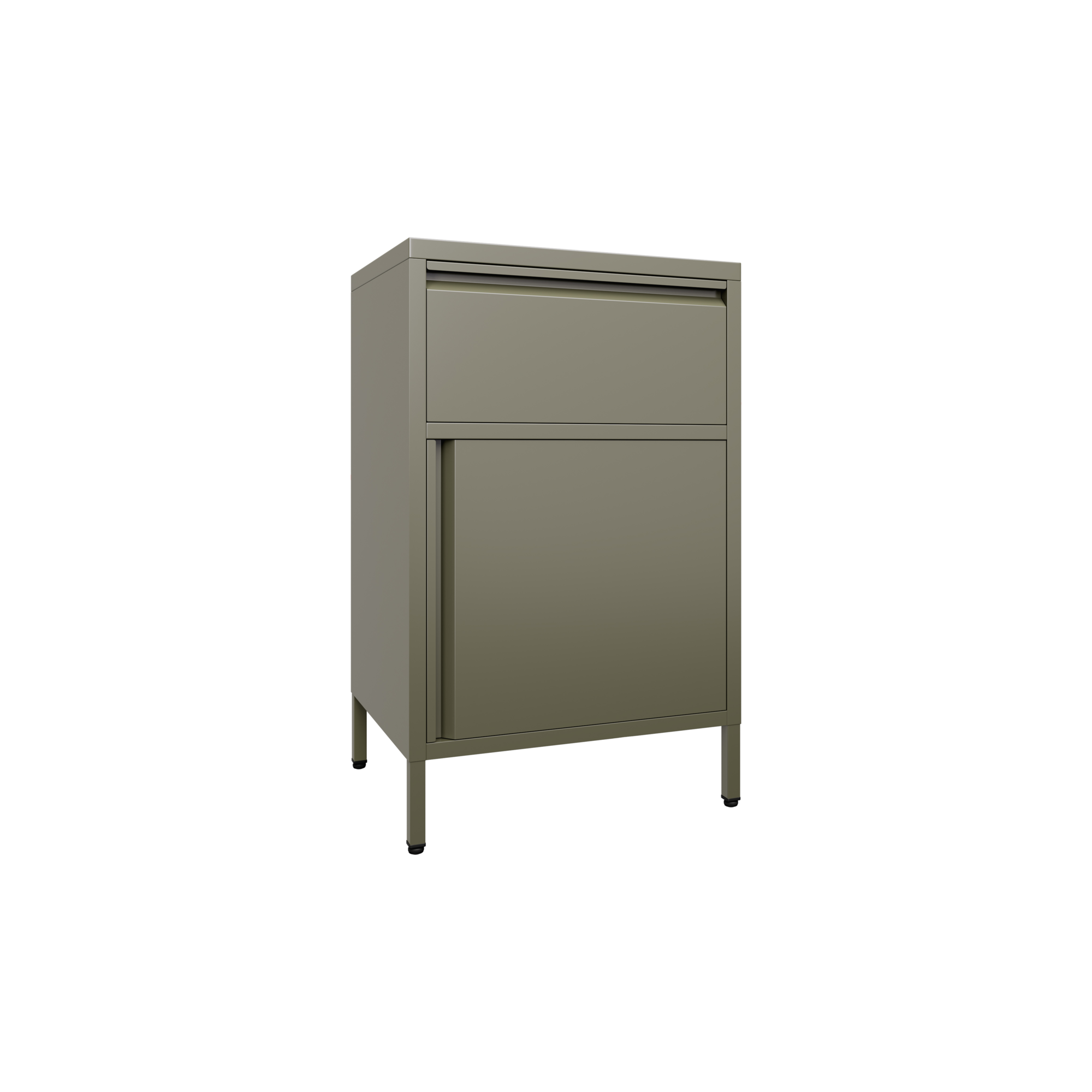 Nachtkastje Bon Bon Buddy moss grey