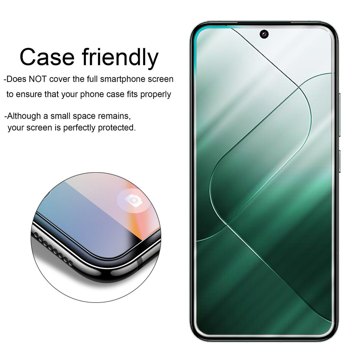 Xiaomi 14 Skjermbeskytter Skärmskydd