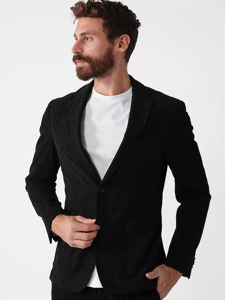 BOSS Sakko Slim Fit schwarz