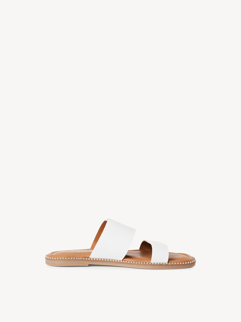Leren Slipper - wit